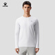 卡爾美（KELME）運動(dòng)長(cháng)袖T恤棉感速干衣跑步足球訓練長(cháng)T運動(dòng)服 月光灰 L 