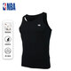 NBA背心男士夏季純色彈力棉質(zhì)內(nèi)搭汗衫修身背心無(wú)袖籃球運(yùn)動(dòng)打底套裝