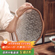格娜斯茶盤(pán)茶托復(fù)古竹木邊玻璃托盤(pán)家用點(diǎn)心茶點(diǎn)盤(pán)早餐盤(pán)茶水盤(pán)大號(hào)