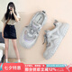 ZHR登山鞋女春秋戶外運(yùn)動(dòng)鞋女輕便厚底休閑女鞋 KD03 灰色 38