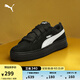 彪馬（PUMA）【厚底鞋】增高松糕鞋女子休閑板鞋PLATFORM 404158 黑色-白-02 38