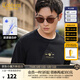 卡賓男裝 膠原蛋白針織衫秋新款金線刺繡LOGO線衫舒適毛衣暖A 煤黑色01 XL /180/52