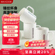 美廚（maxcook）陶瓷馬克杯 水杯家用泡茶杯辦公室咖啡早餐杯子400ml 綠色MCH5909