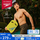 速比濤（Speedo）【汪順同款】泳鏡云感2.0柔韌舒適游泳訓(xùn)練鍍膜泳鏡通用 橘/灰