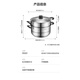 蘇泊爾（SUPOR）蒸鍋家用真味鮮不銹鋼雙層復底26cm蒸魚(yú)鍋湯鍋蒸籠 26cm 蘇泊爾EZ26BS12