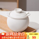 樂(lè )扣樂(lè )扣（LOCK&LOCK）豬油罐廚房耐高溫陶瓷罐帶蓋辣椒油罐辣子罐油鹽罐調味罐1.2L