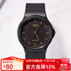 卡西歐手表 學(xué)生運動(dòng)簡(jiǎn)約石英小黑表 休閑指針?lè )浪醺咧猩直砥呦ΧY物 MQ-24-1E  店長(cháng)推薦