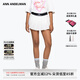 ANN ANDELMAN【明星同款】官方直營(yíng)純色設計感a字短裙半身裙松緊腰百褶裙女夏 白色 XS