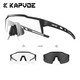 卡普沃（KAPVOE）飛行員兒童運動(dòng)太陽(yáng)鏡跑步騎行眼鏡兒童速滑男女防紫外線(xiàn)護目鏡