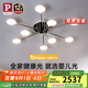 Paulmann P德國柏曼客廳臥室書房護眼吸頂燈輕奢簡約分子LED燈具全屋套餐 【9頭】推薦20-25㎡ 【三段調(diào)光】暖白光4000K