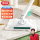 美麗雅洗臉巾拖把102cm拖桿家用一拖凈免手洗2025夾布除塵平板拖地懶人