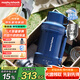 摩飛電器（Morphyrichards）電熱水壺 便攜式燒水壺 家用戶(hù)外旅行1L大容量雙層304不銹鋼保溫防燙旅行電水壺電熱水杯MR6061藍