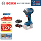 博世（BOSCH）GDS 18V-350專(zhuān)業(yè)鋰電無(wú)刷沖擊扳手大力矩套筒電動(dòng)風(fēng)炮 【推薦】雙電版（4.0Ah×2）