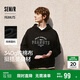 森馬（Semir）史努比系列連帽衛(wèi)衣男復(fù)古學(xué)院印花情侶裝秋季寬松101524116201