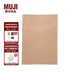 無(wú)印良品 MUJI 上質(zhì)紙 任意日程本 8A67108 學(xué)生文具 筆記本 A5 15個(gè)月 65周
