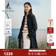 beanpole秋冬新款女士高智精英英倫風(fēng)經(jīng)典優(yōu)雅風(fēng)衣大衣外套 藏青色 S 160/84A