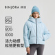 冰潔BINJORA 25冬短款廓形連帽羽絨服女95白鴨絨泡芙羽絨服J5400DR30T