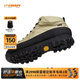 CRISPI【經(jīng)典款】意大利戶(hù)外登山鞋男秋冬中幫防水徒步鞋女MONACO GTX 卡其色（偏綠）8009903 43