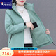 啄木鳥(niǎo)戶(hù)外沖鋒衣外套女三合一2025新款冬季加絨加厚搖粒絨內膽登山服 豆綠 2XL (125-140斤)