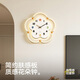 美世達（MEISD）鐘表創(chuàng)意客廳掛鐘2025新款家用簡約現(xiàn)代奶油風時鐘表掛墻 大號常規(guī)款：35*35cm