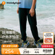 moodytiger兒童褲子防曬拒水夏季男童長(cháng)褲寬松純色百搭女童戶(hù)外休閑運動(dòng)褲