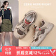 ZHR登山鞋女戶(hù)外運動(dòng)鞋女輕便厚底增高休閑女鞋 KD15 棕色 38