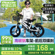 飛鴿兒童自行車3-4-6-10歲寶寶腳踏車男孩女孩童車超輕單車 【性價(jià)比基礎(chǔ)款】輻條輪 太空銀 14寸【適合95-120CM】