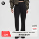 lululemon丨Loungeful 女士休閑直筒長(cháng)褲 黑色(LW5HGTA) M