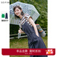 詩(shī)凡黎（'SEIFINI）【明星同款】薄荷丹寧詩(shī)凡黎牛仔連體褲2024夏甜酷無(wú)袖背帶長(zhǎng)褲女 牛仔藍(lán)連體褲 S