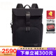 途明（TUMI）Harrison系列雙肩包男包時(shí)尚翻蓋卷頂電腦背包 06602021D 黑色