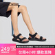 斯凱奇（Skechers）涼鞋男秋季軟底踩屎感外穿男鞋拖鞋沙灘鞋232893