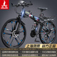 鳳凰（Phoenix） 鳳凰自行車(chē)可折疊山地車(chē)路虎男士成年人變速女式越野公路單車(chē) 十刀炫彩/折疊雙避震/全競速軸承 26寸30速【參考：158-188cm】