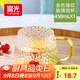 富光玻璃杯錘紋杯家用泡茶杯耐熱茶杯水杯子牛奶杯果汁杯啤酒杯