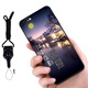 馳漢牌  適用蘋(píng)果iPhone6/6s Plus手機殼保護套全包防摔磨砂個(gè)性卡通男女款軟殼 江南夜景+掛繩 iPhone 6/6s 4.7英寸