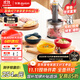 東菱（Donlim）絞肉機家用輔食機 多功能碎肉切菜 磨粉料理機 套娃收納佐料機可剝蒜DL-5028玻璃款