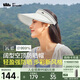蕉下（beneunder）遮陽(yáng)帽女太陽(yáng)帽空頂帽防曬帽防紫外線(xiàn)遮臉時(shí)尚百搭UL569白