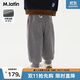 M.Latin/馬拉丁童裝兒童褲子24冬新款男小童針織長褲 中雜灰 110cm