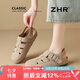 ZHR羅馬涼鞋女夏季復(fù)古包頭勃肯鞋女軟底舒適女鞋 AB120 卡其色  37 