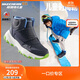 Skechers斯凱奇秋冬童鞋寶寶雪地靴高幫兒童棉鞋男童保暖棉靴 8701647L