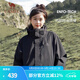 駱駝（CAMEL）三防沖鋒衣男女情侶款防水防風(fēng)防油污三合一戶(hù)外登山服運動(dòng)外套 AD12263514X，幻影黑，男女同款 XL