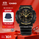 卡西歐（CASIO）G-SHOCK GA-100CF拆彈專家 時(shí)尚運(yùn)動(dòng)男士手表 石英手表 GA-100CF-1A9PR-200米防水