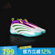 阿迪達(dá)斯 （adidas）男鞋 秋季新款哈登9代專業(yè)籃球鞋 杰倫威廉姆斯球員專屬配色 白/亮青檸綠/亮粉 43