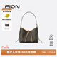菲安妮（FION）經(jīng)典印花托特包女單肩斜挎包hobo包大容量手提包生日禮物 啡/茶【中款】