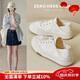 ZHR小白鞋女兩穿軟底百搭休閑鞋女國風(fēng)通勤簡(jiǎn)約女鞋 CS79 米色 37 