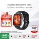 華為（HUAWEI）手表WATCH FIT 4 Pro【七夕情人節(jié)】運動智能健康藍(lán)牙通話輕薄大屏NFC門禁交通支付送男女士朋友 曜石黑丨送定制表帶+精美表盤
