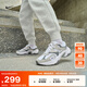 耐克（NIKE）AL8女子透氣運動(dòng)鞋秋季復古跑鞋風(fēng)翻毛皮網(wǎng)眼時(shí)尚FJ3794 101白/金屬銀/煙灰/黑/淺灰 38