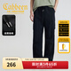 卡賓（CABBEEN）【超薄透氣】休閑褲男工裝傘兵褲潮流時(shí)尚休閑春秋長(cháng)褲子男褲 煤黑色01 L /175/50