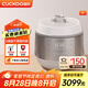 福庫（CUCKOO）雙子星電飯煲韓國原裝進口2-8人家用大容量電飯鍋IH加熱高壓無壓可切換多功能快速蒸煮雙壓電飯煲 KHTAS1011 0涂層內膽 5L