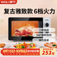 威力（WEILI）20升700W小型家用微波爐解凍360°旋轉均勻加熱飯菜20MX68-L
