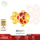 周生生七夕禮物黃金轉(zhuǎn)運(yùn)珠Charme錦鯉小金魚足金珠子不含繩91505C定價(jià)